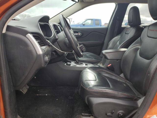 1C4PJMBS3FW569996 - 2015 JEEP CHEROKEE TRAILHAWK ნარინჯისფერი ფოტო 7