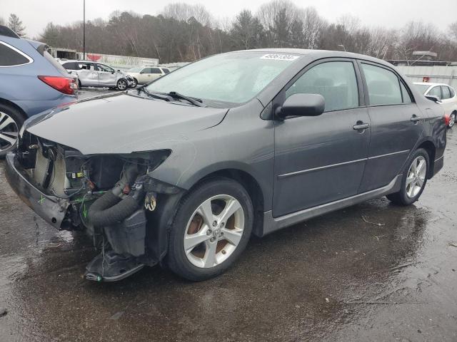 2T1BU4EE4BC583450 - 2011 TOYOTA COROLLA BASE GRAY photo 1