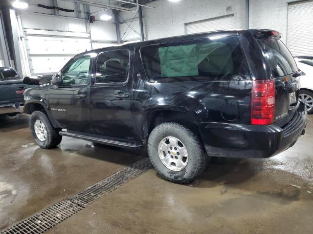 1GNFK26369R285787 - 2009 CHEVROLET SUBURBAN K1500 LT BLACK photo 2