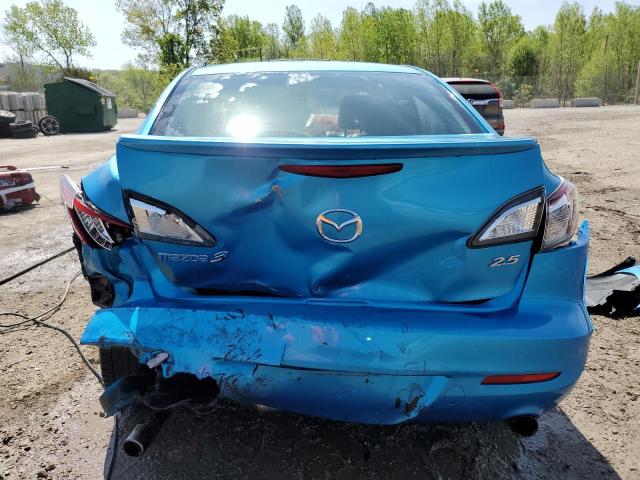 JM1BL1S5XA1176855 - 2010 MAZDA 3 S BLUE photo 6