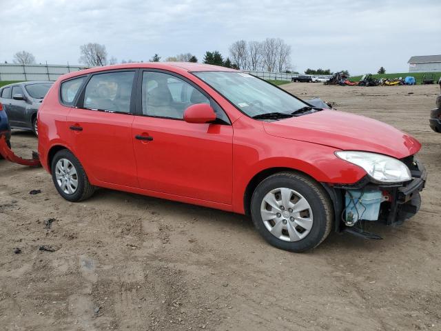 KMHDB8AE0AU052741 - 2010 HYUNDAI ELANTRA TO GLS RED photo 4