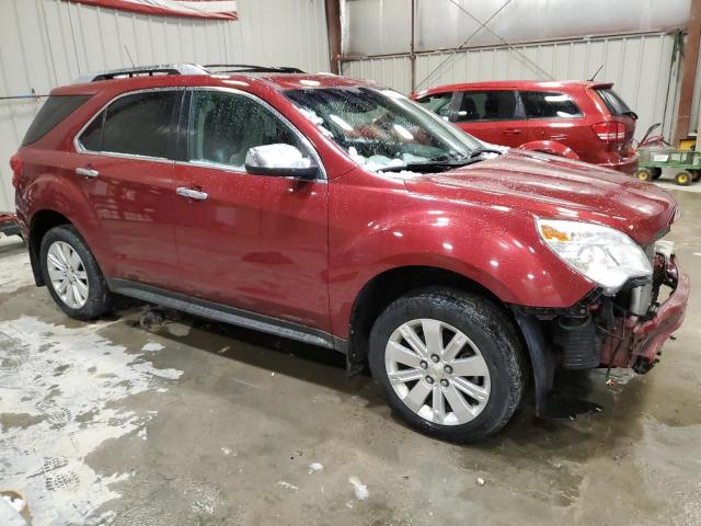 2CNFLGE51B6225385 - 2011 CHEVROLET EQUINOX LTZ BURGUNDY photo 4