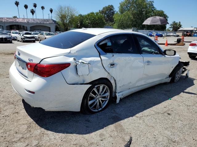 JN1BV7AP3EM674676 - 2014 INFINITI Q50 BASE WHITE photo 3