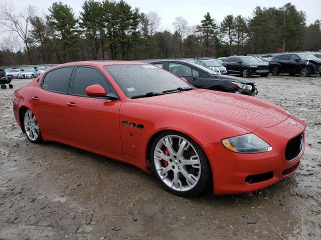 ZAM39JKA0B0059241 - 2011 MASERATI QUATTROPOR S RED photo 4