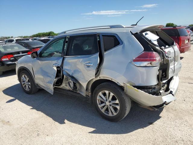 5N1AT2MT5EC825612 - 2014 NISSAN ROGUE S SILVER photo 2