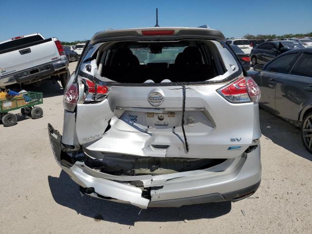 5N1AT2MT5EC825612 - 2014 NISSAN ROGUE S SILVER photo 6