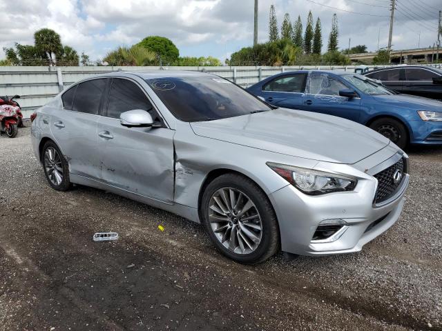 JN1CV7AP1JM240643 - 2018 INFINITI Q50 PURE SILVER photo 4