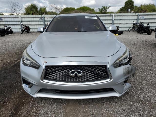 JN1CV7AP1JM240643 - 2018 INFINITI Q50 PURE SILVER photo 5