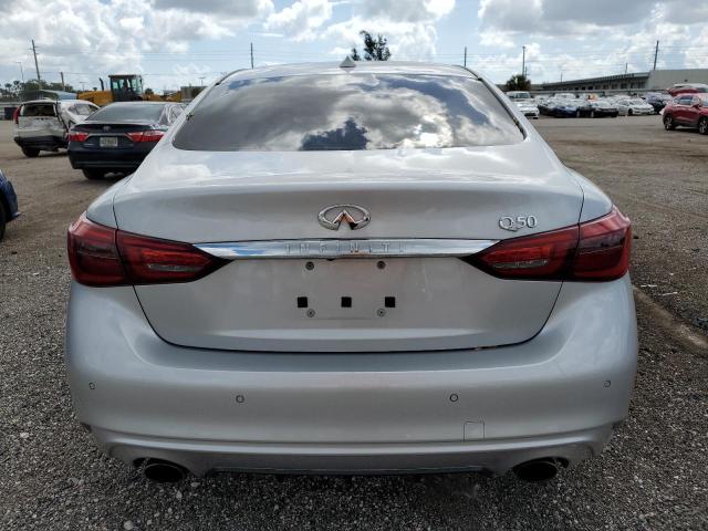 JN1CV7AP1JM240643 - 2018 INFINITI Q50 PURE SILVER photo 6