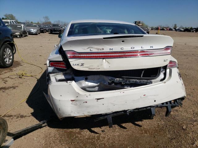 3LN6L2GK7DR815771 - 2013 LINCOLN MKZ WHITE photo 6