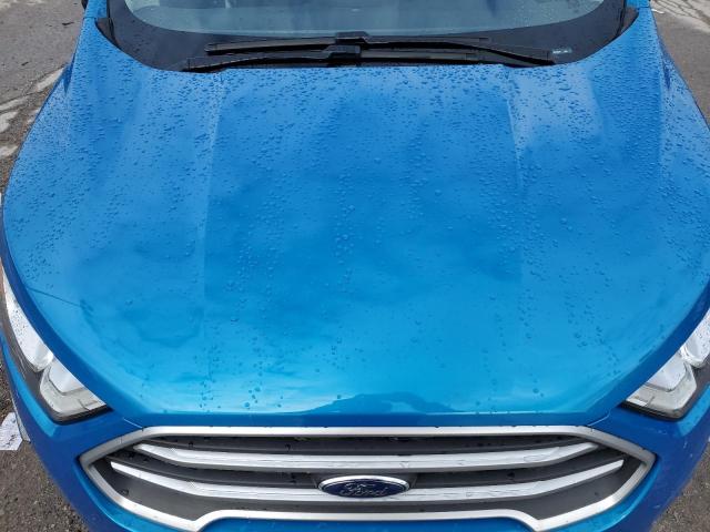 MAJ6P1UL9JC237933 - 2018 FORD ECOSPORT SE BLUE photo 11