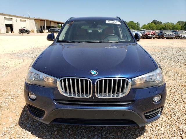 5UXWX9C58H0T11722 - 2017 BMW X3 XDRIVE28I BLUE photo 5