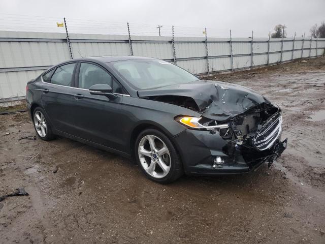 3FA6P0T94GR205224 - 2016 FORD FUSION SE GRAY photo 4