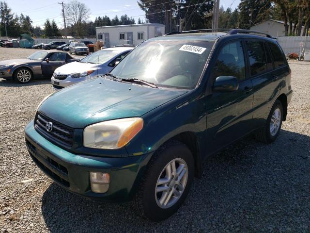 JTEGH20VX26010318 - 2002 TOYOTA RAV4 GREEN photo 1