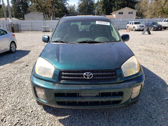 JTEGH20VX26010318 - 2002 TOYOTA RAV4 GREEN photo 5