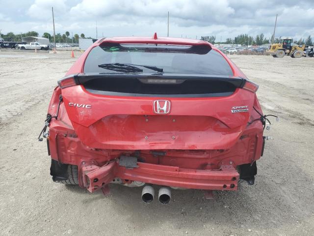 SHHFK7H97HU218237 - 2017 HONDA CIVIC SPORT TOURING RED photo 6