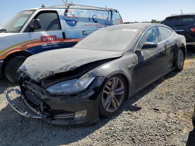 5YJSA1CN2CFP02653 - 2012 TESLA MODEL S შავი ფოტო 1