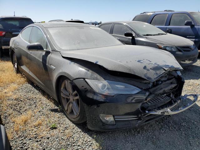 5YJSA1CN2CFP02653 - 2012 TESLA MODEL S შავი ფოტო 4