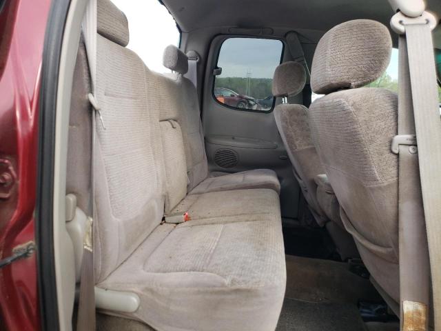 5TBRT38141S139522 - 2001 TOYOTA TUNDRA ACCESS CAB LIMITED MAROON photo 10