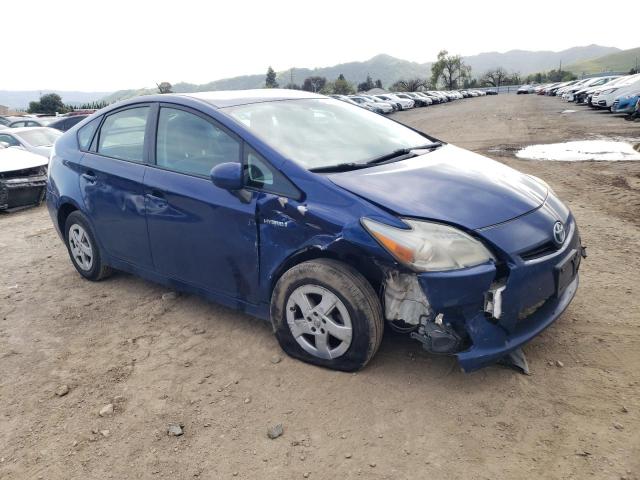 JTDKN3DU7A0185979 - 2010 TOYOTA PRIUS BLUE photo 4