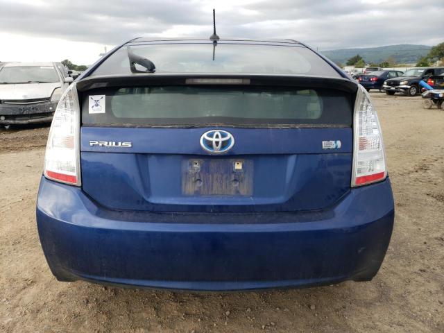 JTDKN3DU7A0185979 - 2010 TOYOTA PRIUS BLUE photo 6