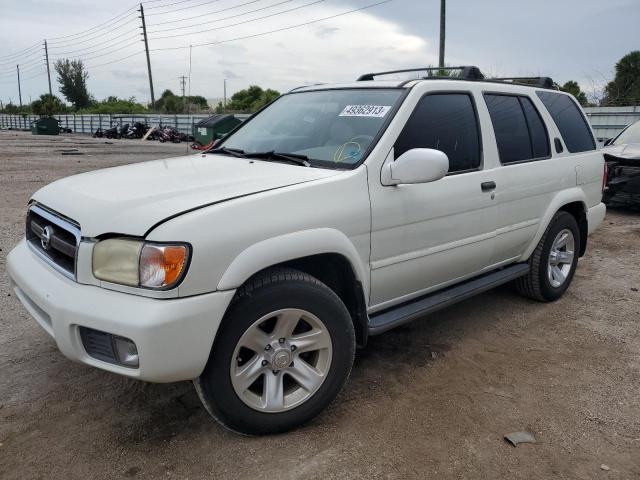 JN8DR09X32W657354 - 2002 NISSAN PATHFINDER LE WHITE photo 1