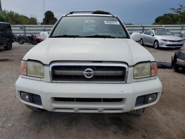 JN8DR09X32W657354 - 2002 NISSAN PATHFINDER LE WHITE photo 5