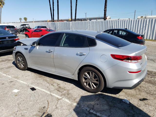 5XXGT4L32KG337161 - 2019 KIA OPTIMA LX SILVER photo 2