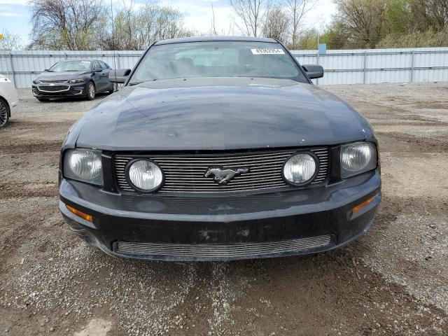 1ZVFT80N575309808 - 2007 FORD MUSTANG BLACK photo 5