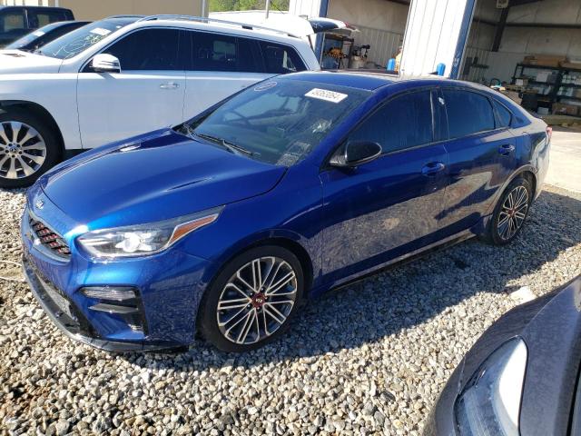 3KPF44AC0ME417081 - 2021 KIA FORTE GT BLUE photo 1