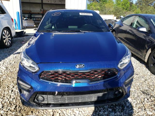 3KPF44AC0ME417081 - 2021 KIA FORTE GT BLUE photo 5