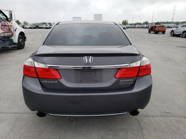 1HGCR2F58FA271099 - 2015 HONDA ACCORD SPORT GRAY photo 6