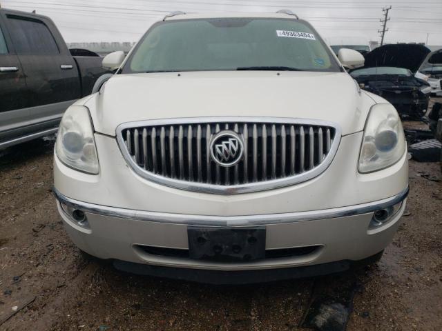 5GAKRBED7BJ200328 - 2011 BUICK ENCLAVE CXL WHITE photo 5