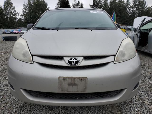 5TDZK23C69S284960 - 2009 TOYOTA SIENNA CE SILVER photo 5