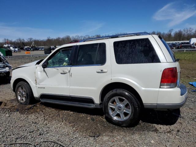 5LMEU78H93ZJ34446 - 2003 LINCOLN AVIATOR WHITE photo 2