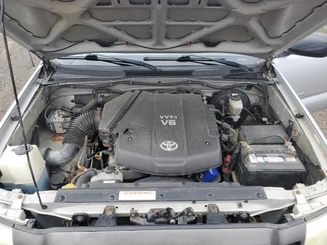 5TEUU42N76Z280238 - 2006 TOYOTA TACOMA ACCESS CAB ვერცხლისფერი ფოტო 11
