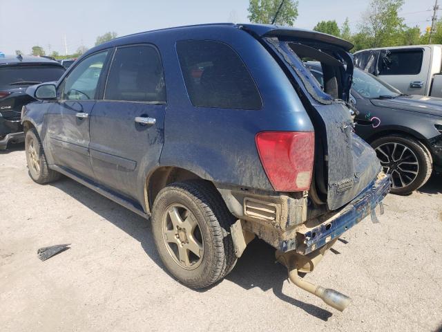 2CKDL537096200274 - 2009 PONTIAC TORRENT GXP BLUE photo 2