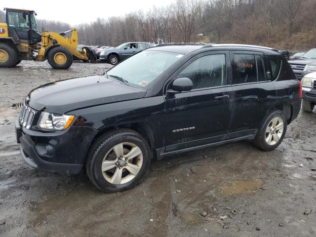 1C4NJDBB7DD151635 - 2013 JEEP COMPASS SPORT BLACK photo 1