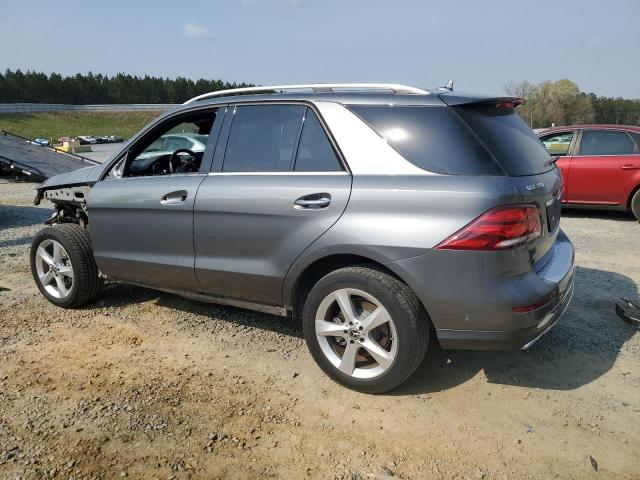 4JGDA5HB8JB064869 - 2018 MERCEDES-BENZ GLE 350 4MATIC GRAY photo 2