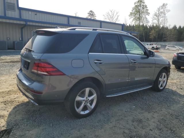 4JGDA5HB8JB064869 - 2018 MERCEDES-BENZ GLE 350 4MATIC GRAY photo 3