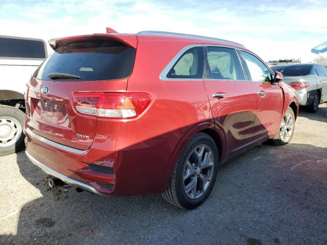 5XYPK4A52HG237668 - 2017 KIA SORENTO SX BURGUNDY photo 3