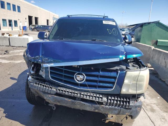 1GYEK63N35R126506 - 2005 CADILLAC ESCALADE LUXURY BLUE photo 5