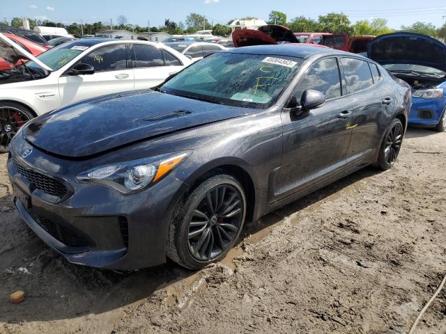 KNAE15LA7K6052209 - 2019 KIA STINGER CHARCOAL photo 1