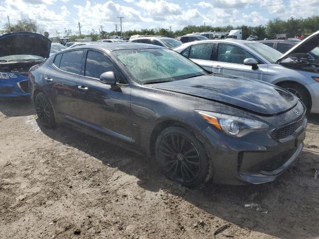 KNAE15LA7K6052209 - 2019 KIA STINGER CHARCOAL photo 4