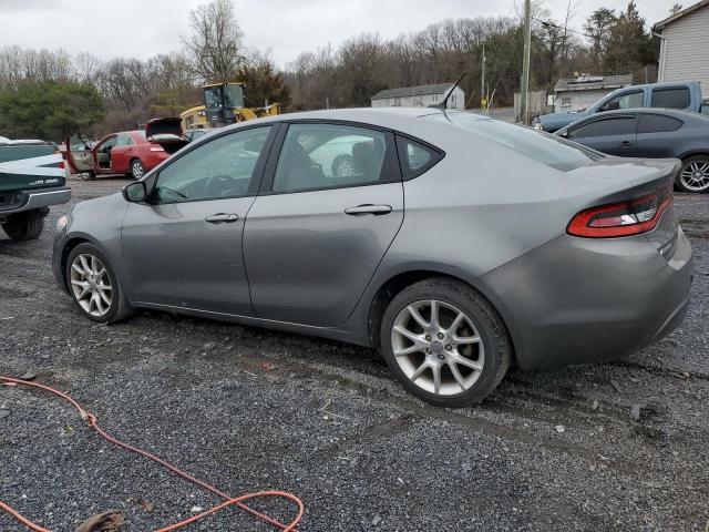 1C3CDFBA0DD707998 - 2013 DODGE DART SXT GRAY photo 2