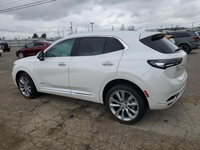 LRBFZSR40PD083514 - 2023 BUICK ENVISION AVENIR WHITE photo 2