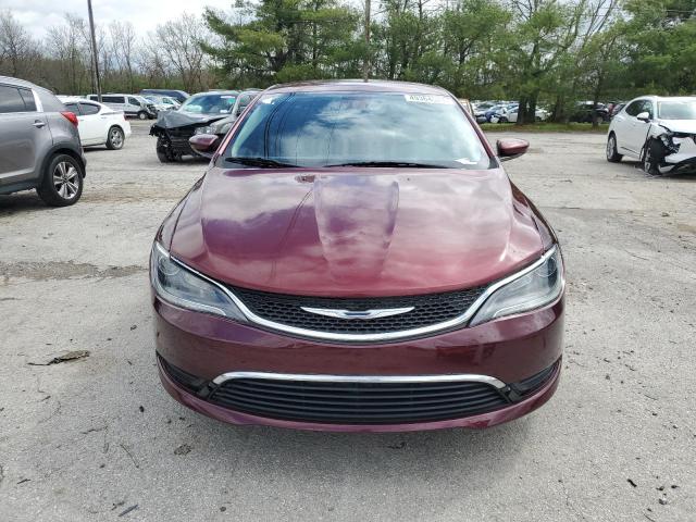 1C3CCCAB2FN669490 - 2015 CHRYSLER 200 LIMITED BURGUNDY photo 5