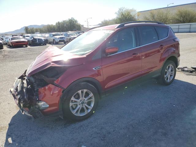 1FMCU0HD1JUD05439 - 2018 FORD ESCAPE SEL RED photo 1