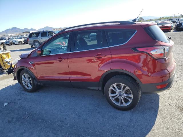 1FMCU0HD1JUD05439 - 2018 FORD ESCAPE SEL RED photo 2