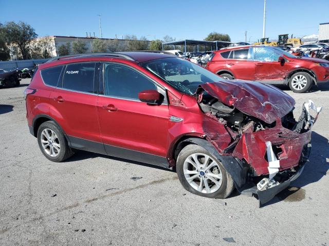1FMCU0HD1JUD05439 - 2018 FORD ESCAPE SEL RED photo 4